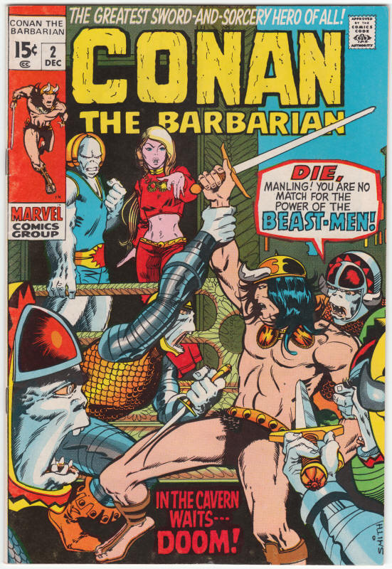 Conan The Barbarian #2 front cover