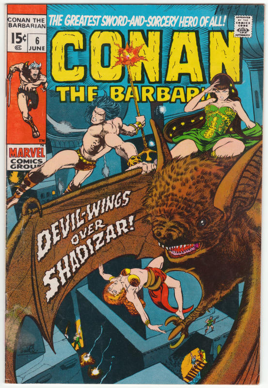 Conan The Barbarian #6 front cover