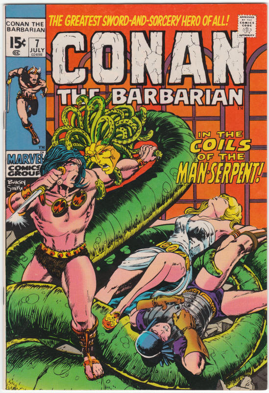 Conan The Barbarian #7 front cover