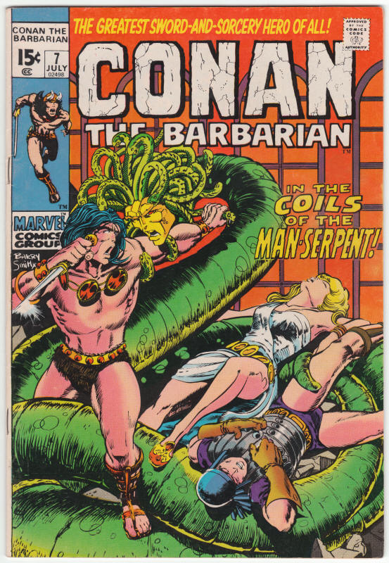 Conan The Barbarian 7 VF front cover