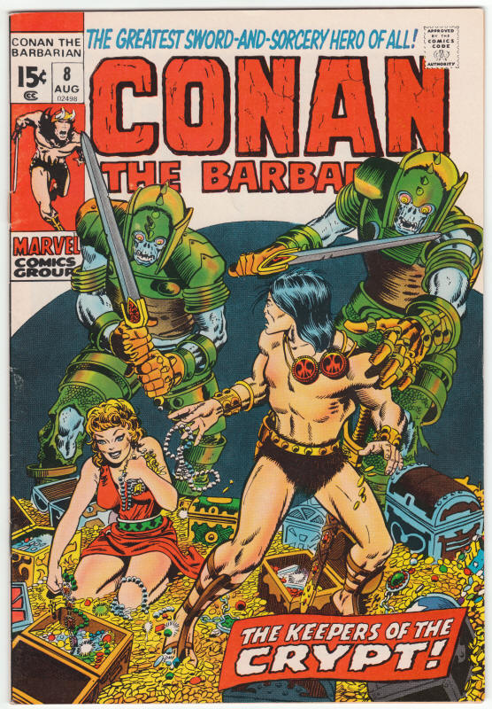 Conan The Barbarian #8 front cover