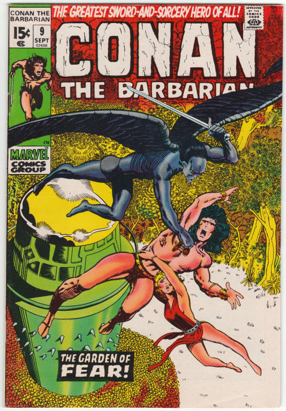 Conan The Barbarian #9 front cover