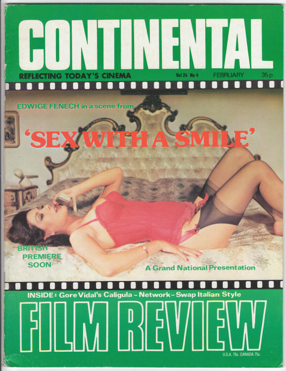 Continental Film Review #292 front cover