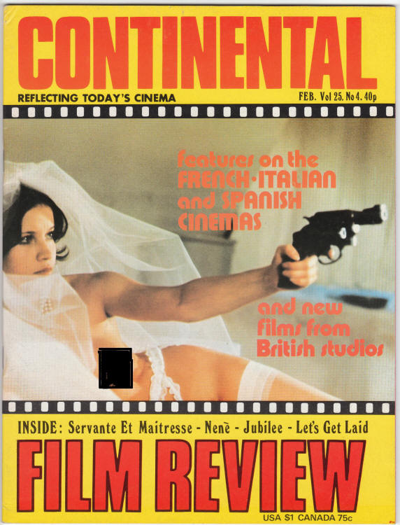 Continental Film Review #304 front cover