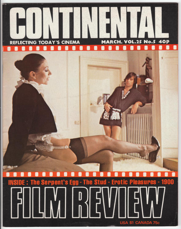 Continental Film Review #305 front cover