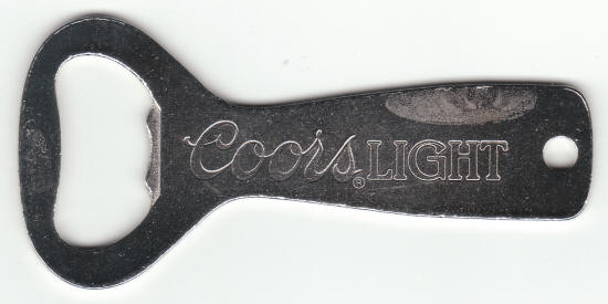 Coors Light Beer Bottle Opener