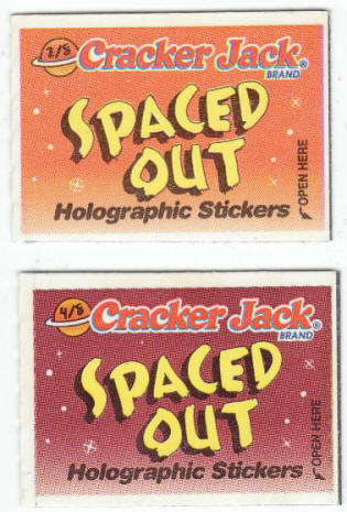 Spaced Out Holographic Stickers