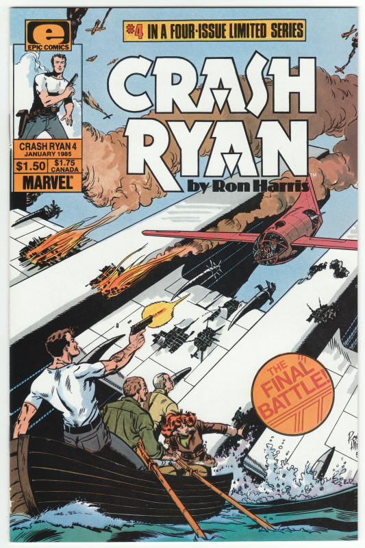 Crash Ryan #4 front cover