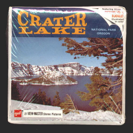 Crater Lake 1970 GAF View-Master Slides