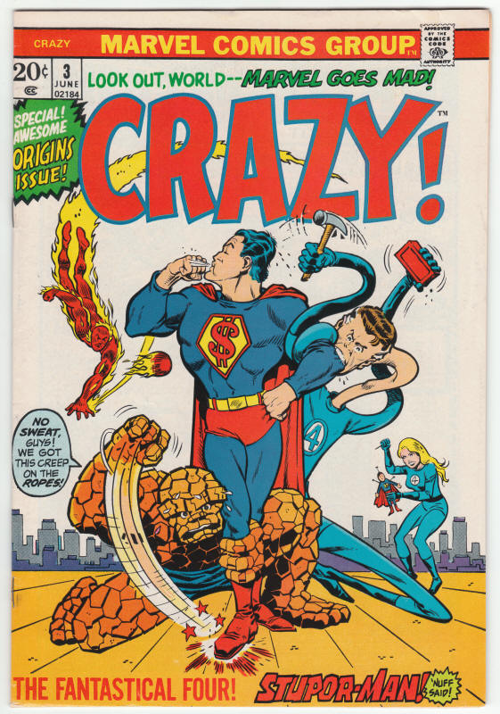 Crazy #3 front cover