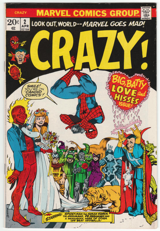 Crazy #2 front cover