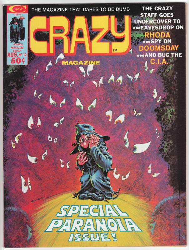 Crazy Magazine #12 front cover