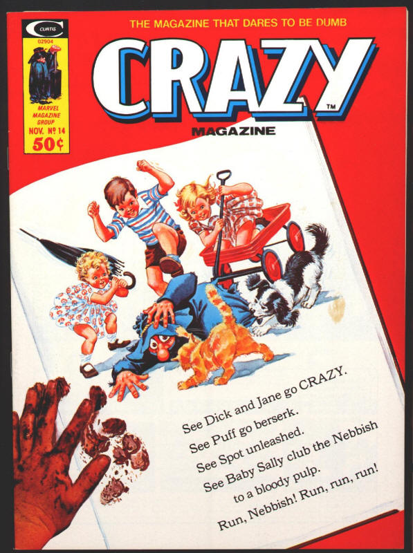 Crazy Magazine #14 front cover