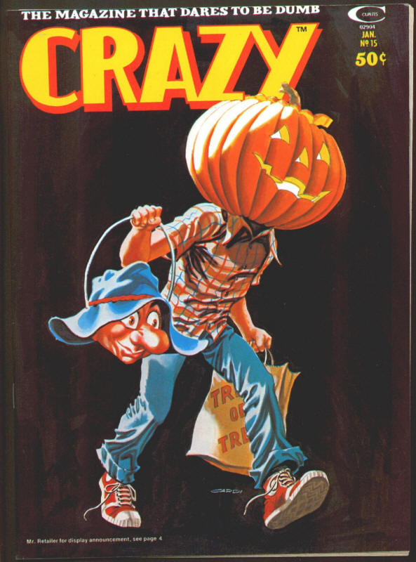 Crazy Magazine #15 front cover