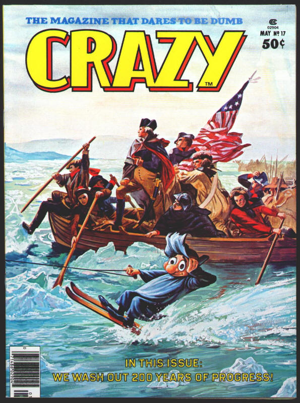 Crazy Magazine #17 front cover