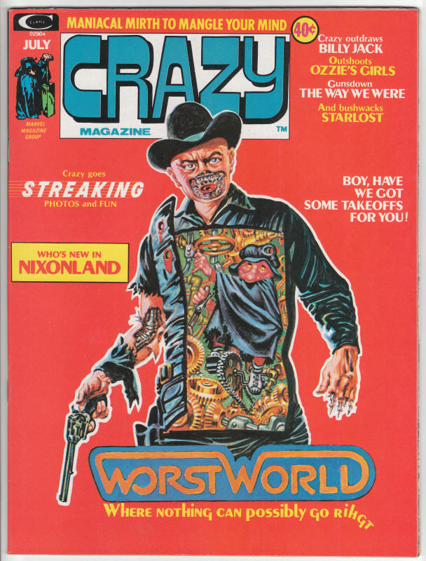 Crazy Magazine #5 front cover