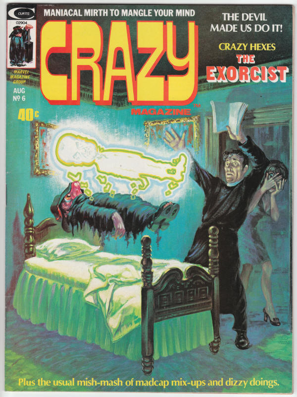 Crazy Magazine 6 front cover