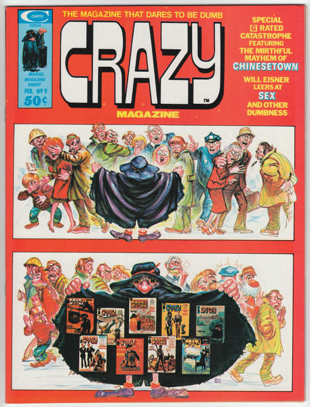 Crazy Magazine #9 front cover