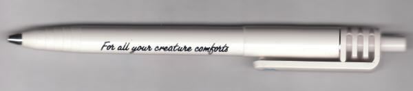 Creature Comforts Aardman Heat Electric Pen