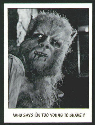 1973 Topps Creature Feature Card