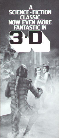 Creature From The Black Lagoon 3D Flyer Cover