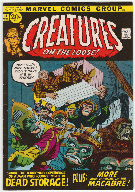 Creatures On The Loose #14 front cover