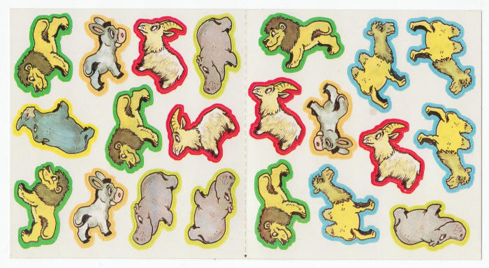 Crispy Critters Animal Pals Sticker Sheet