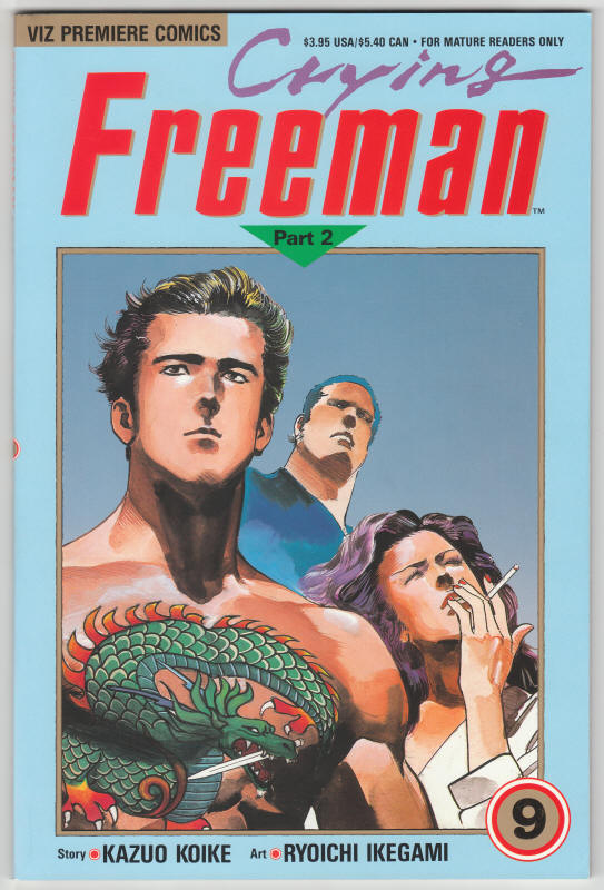 Crying Freeman Part 2 #9 front cover