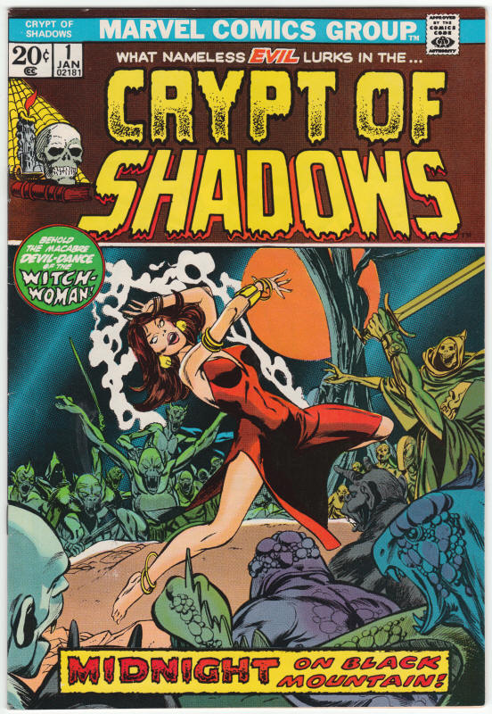Crypt Of Shadows #1 front cover