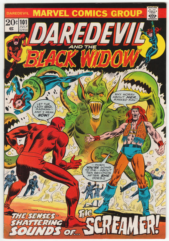 Daredevil #101 front cover