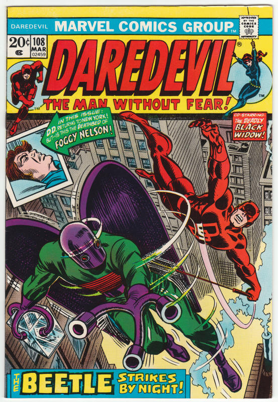 Daredevil #108 front cover
