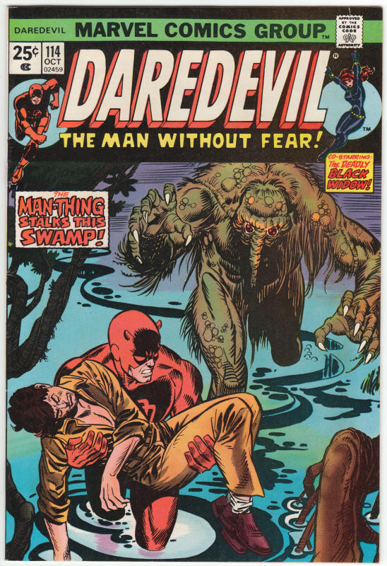 Daredevil 114 front cover