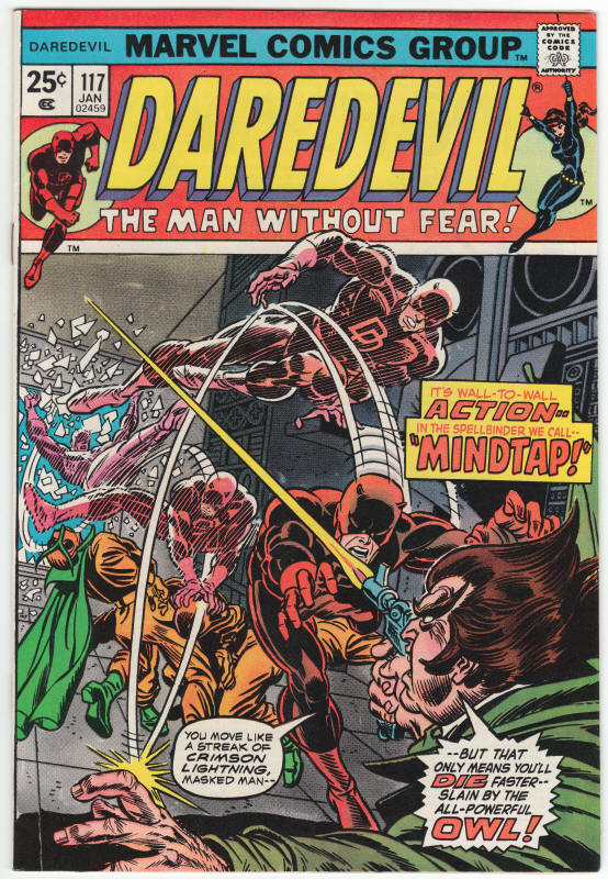 Daredevil 117 front cover