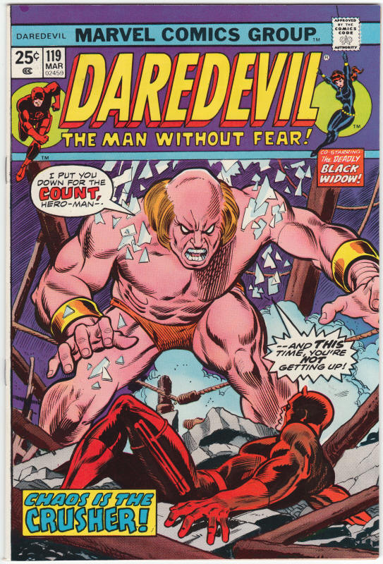 Daredevil 119 front cover