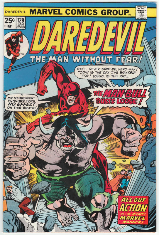 Daredevil #129 front cover