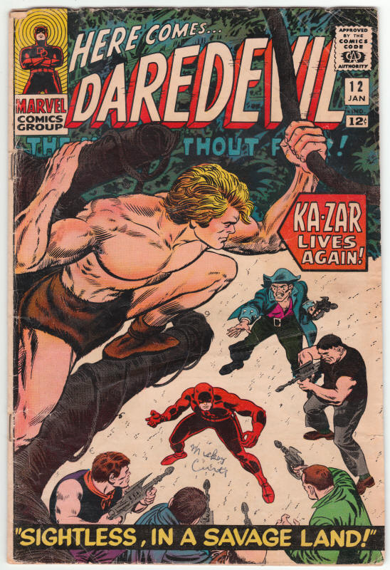 Daredevil #12 front cover