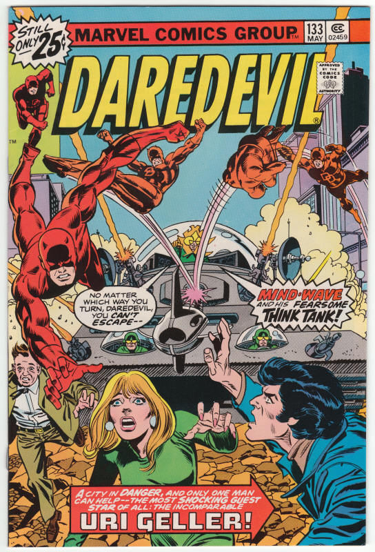 Daredevil #133 front cover