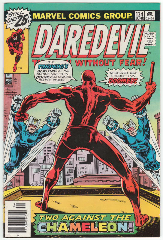 Daredevil #134 front cover