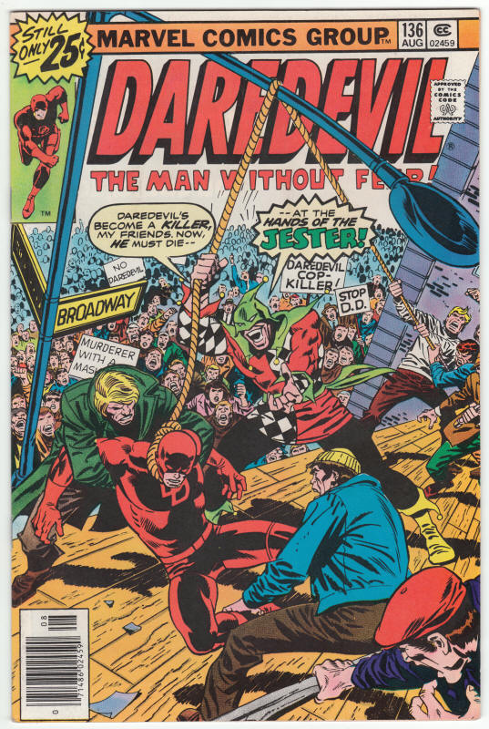Daredevil #136 front cover