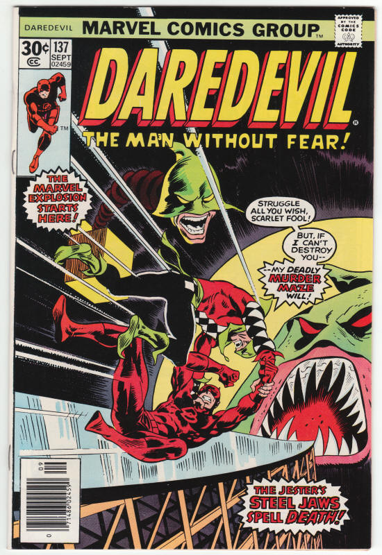 Daredevil #137 front cover