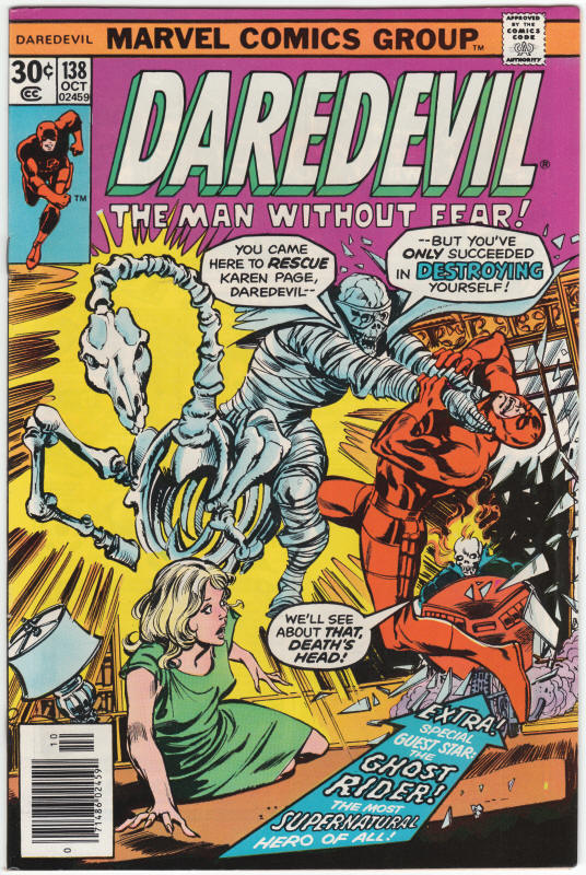 Daredevil #138 front cover
