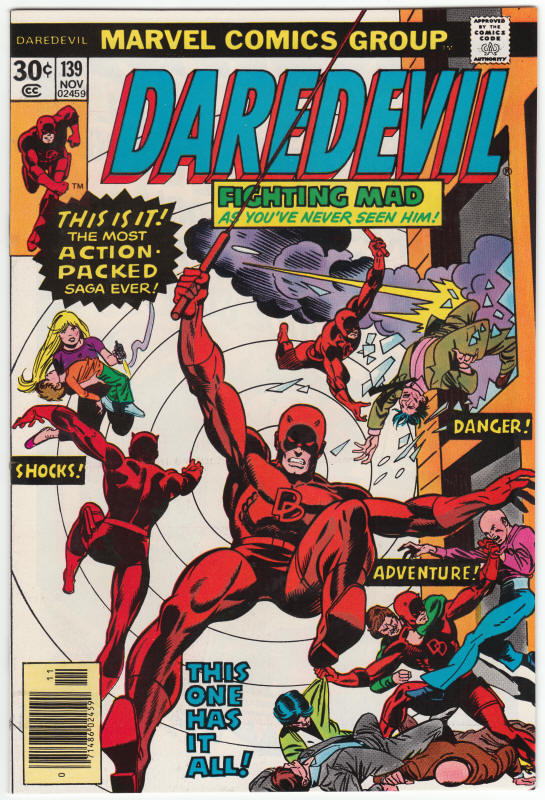 Daredevil 139 front cover
