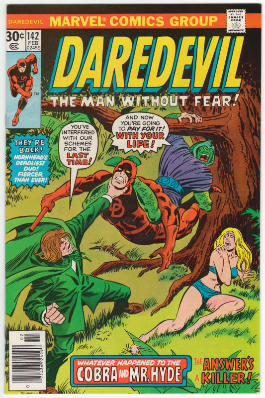 Daredevil #142 front cover