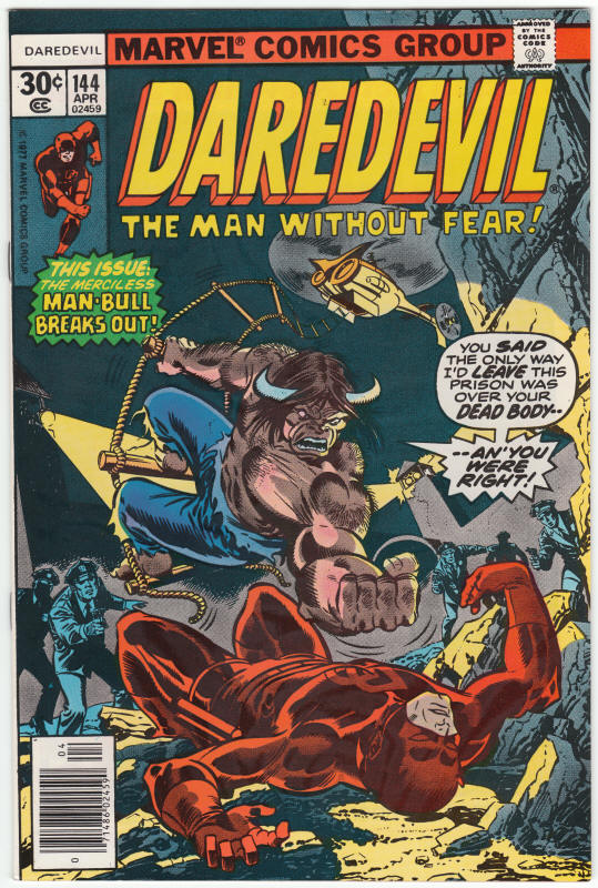 Daredevil #144 front cover