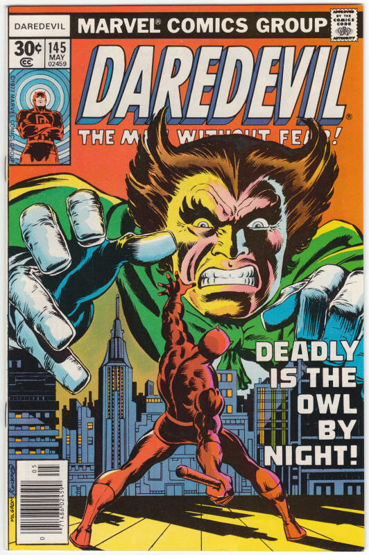 Daredevil 145 front cover
