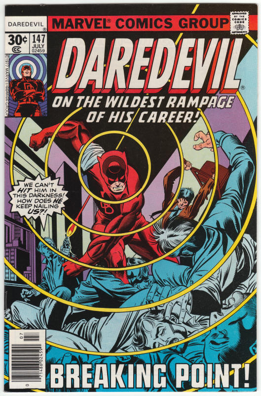 Daredevil #147 front cover