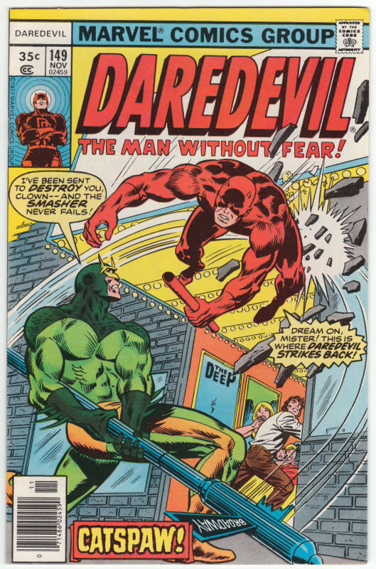 Daredevil #149 front cover