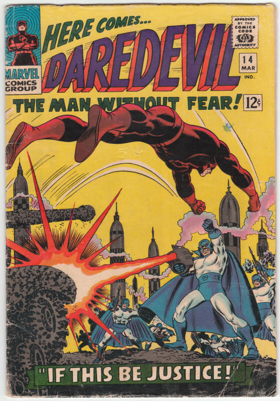 Daredevil #14 front cover