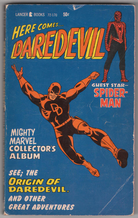 Here Comes Daredevil paperback front