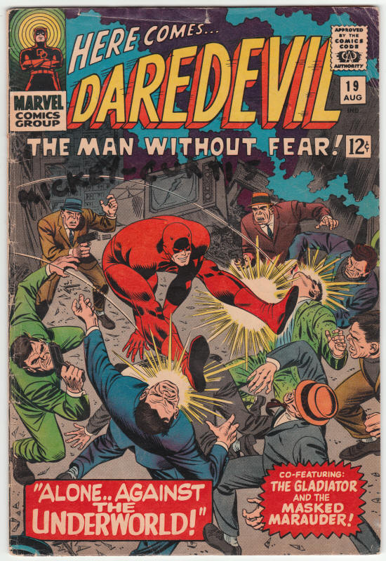 Daredevil #19 front cover